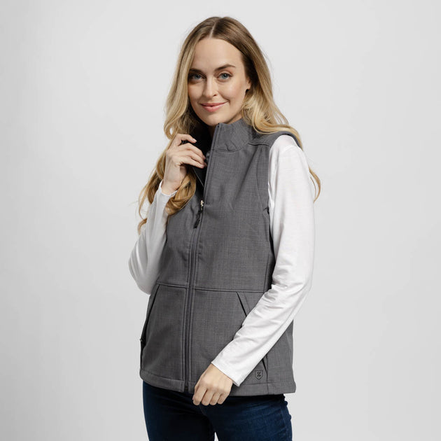 Zusa Women's Midtown Fleece Vest  Sustainable Fleece Vests for Women