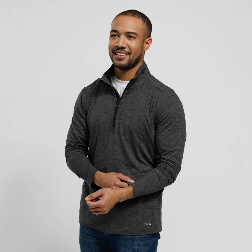 Men's Brisk Quarter Zip – Zusa