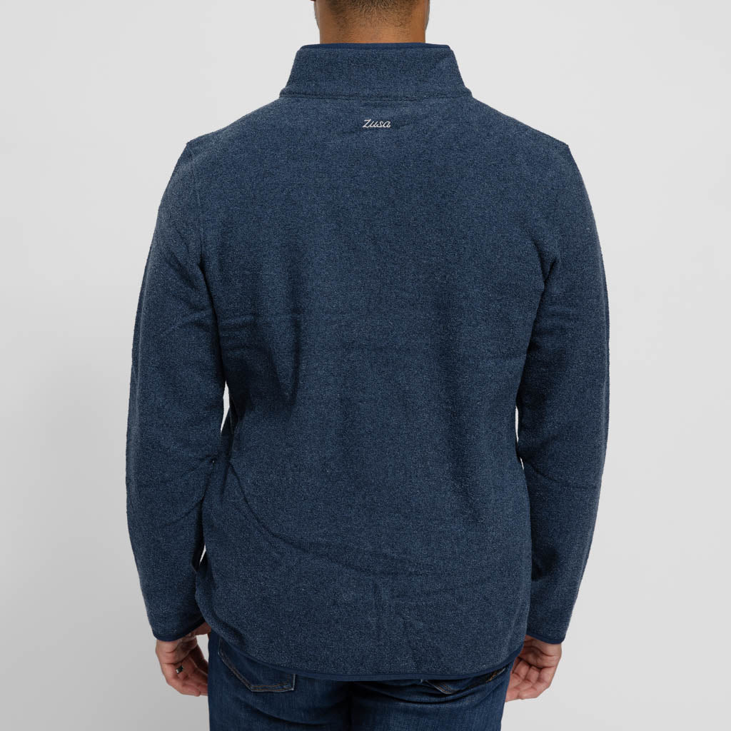 Zusa Mens Chilly Fleece Quarter Zip | Sustainable Quarter Zips for Men