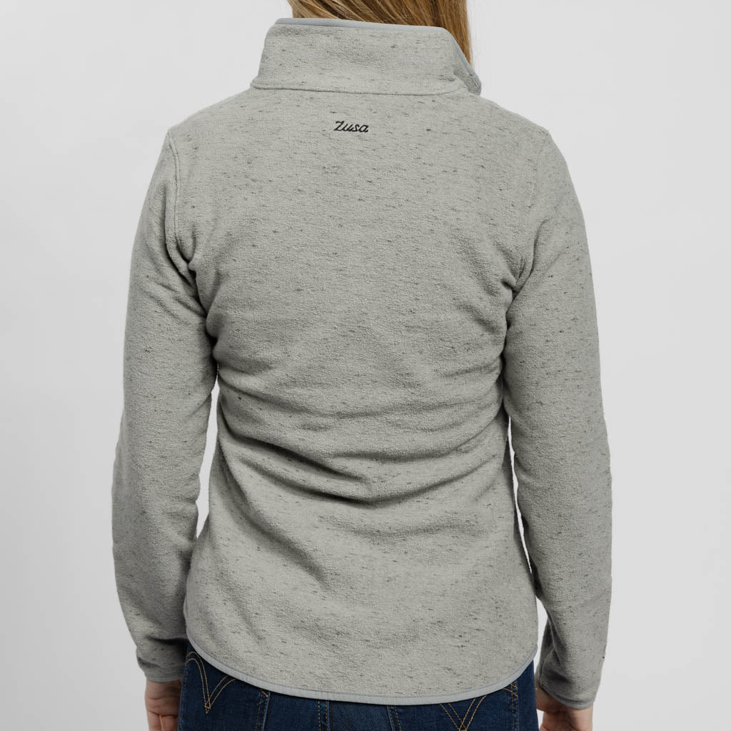 ●Chilly D. District Women's Perfect Weight Fleece Drop Shoulder Full