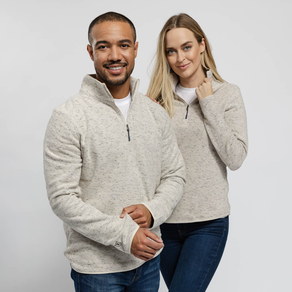 Zusa Mens Chilly Fleece Quarter Zip | Sustainable Quarter Zips for Men