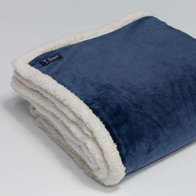 Oversized Sherpa ZZZs Blanket
