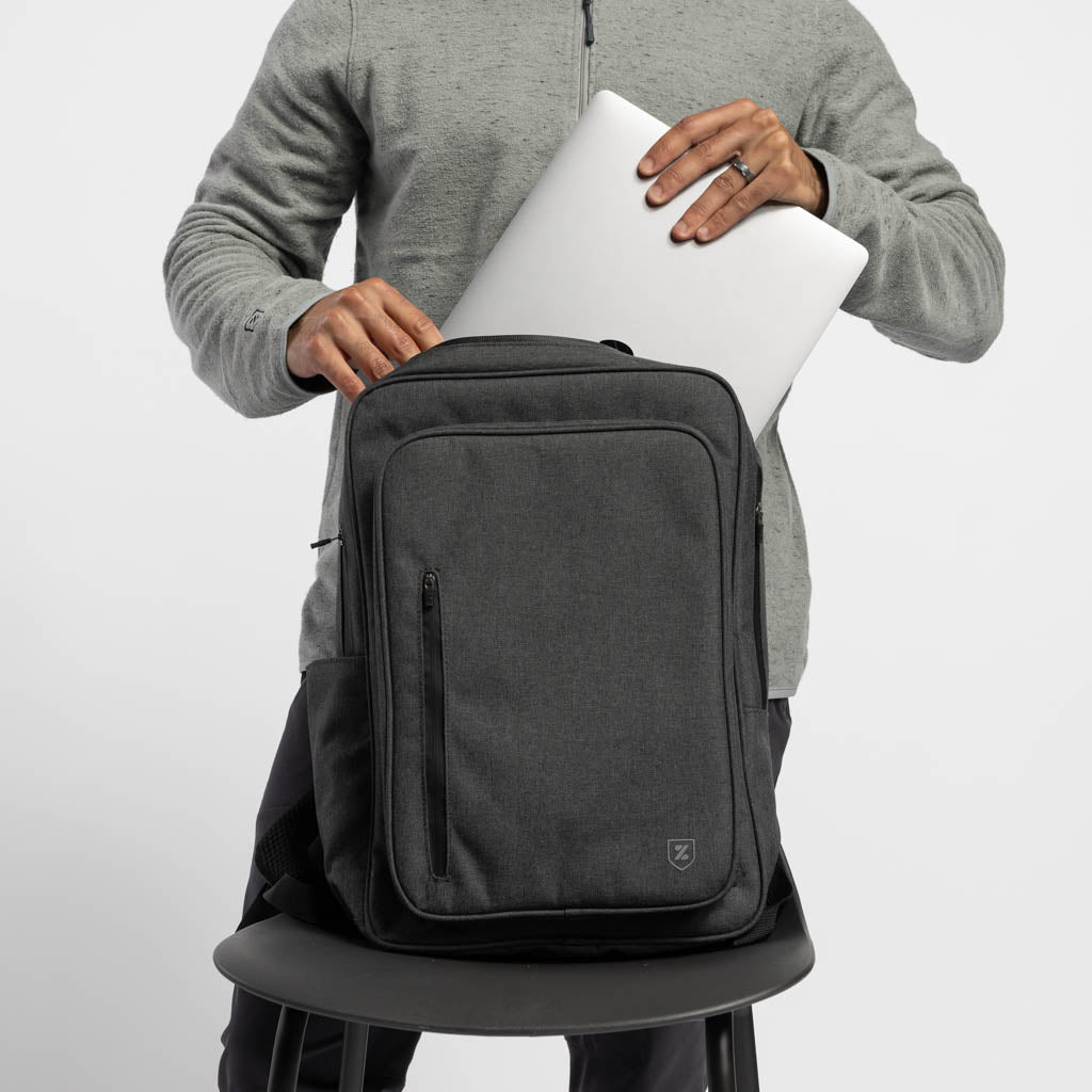 Zusa Structured Transit Pack | Zusa Sustainable Backpack